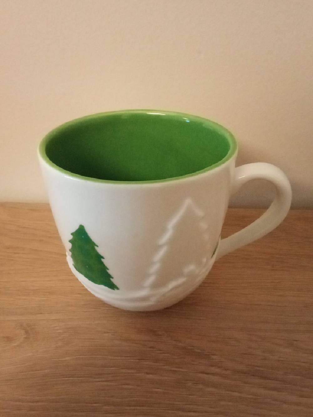 Starbucks Holiday Tree Ceramic Mug 2006